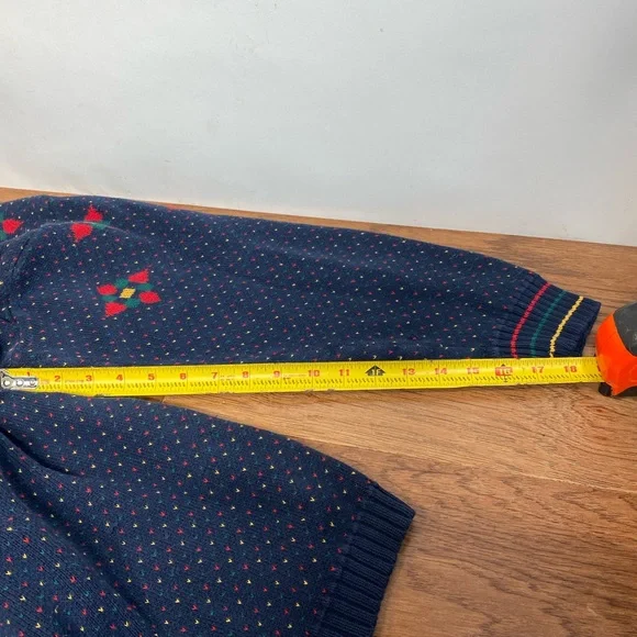 Vintage oversized Tunic cotton knit sweater small medium large retro 80’s 90’s - Picture 10 of 10